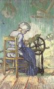 Vincent Van Gogh The Spinner (nn04) painting